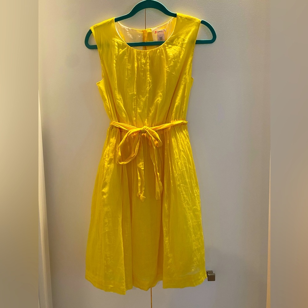 Crewcuts Yellow Dress with Pockets